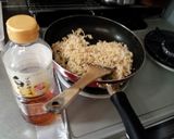 ひとりランチ☆白だしで簡単パラパラ炒飯作り方4写真
