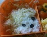 愛されモンチッチのヘルシーキャラ弁作り方5写真