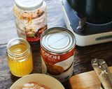 おもてなし◎ココナッツとエビの清涼スープ作り方1写真