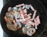 簡単子供が喜ぶ野菜とエビとベーコンカレー作り方9写真