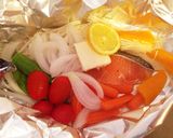 簡単!お魚のホイル焼き♡作り方2写真