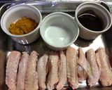 スパイスたっぷり☆カレー風味の手羽唐揚げ作り方2写真