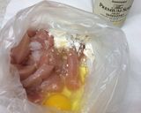 1歳でも食べやすい‼︎鶏むねフリット♪作り方2写真