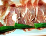 簡単♡オクラの肉巻き♫おつまみ♪お弁当に作り方2写真