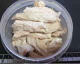鶏胸肉で棒棒鶏とスープ作り方4写真