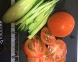 鶏胸肉で棒棒鶏とスープ作り方5写真