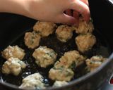 簡単◎大葉と豆腐の甘辛フワフワつくね作り方3写真