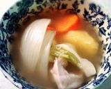 風邪ひきさんの野菜スープ作り方5写真