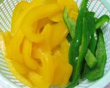 彩り野菜と竹輪の粒マスタードめんつゆ和え作り方2写真