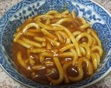 即席！具なしで美味しい♪カレーうどん♡作り方9写真