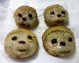 似てないけど、モンチッチ風デコロッケ作り方20写真