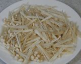 エノキの梅肉おろし和え♪作り方1写真