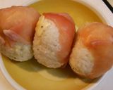 コロコロ生ハムおにぎり作り方3写真