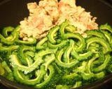 ゴーヤと豚キムチのエスニック炒め作り方3写真