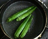 ささみとオクラのゴマ和え作り方3写真