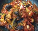 タコとナスのトマトソース作り方5写真