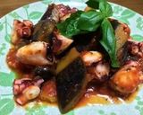 タコとナスのトマトソース作り方6写真