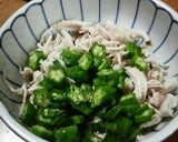 ささみとオクラのゴマ和え作り方6写真
