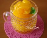 黄桃の贅沢ソルベ☆缶詰で簡単シャーベット作り方4写真