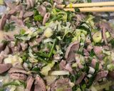 砂肝ネギ塩炒め作り方5写真