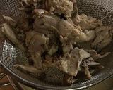 鶏骨スープ♪(鶏がらの2番スープ)作り方1写真