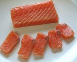 ノルウェーサーモンとポテトのカナッペ風✿作り方3写真
