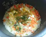 炊飯器で簡単♪パラパラチャーハン作り方2写真