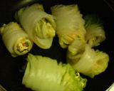 ヘルシー白菜豆腐巻き☆トマトソース煮作り方5写真