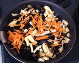長ひじきの梅酒炒め煮(*^o^*)作り方2写真
