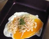 簡単！卵1個でお好み焼き風作り方1写真