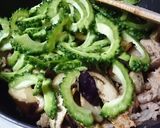 苦味がうまい★ゴーヤと茄子と豚バラの炒め作り方4写真