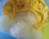 ゴールドモンチッチのキャラ弁作り方5写真
