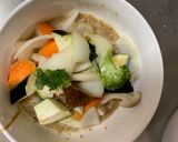 クリーミーそば飯味豆腐入ナムル風炒め煮作り方13写真