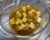 レンジで時短おかず★1人分の麻婆豆腐作り方4写真