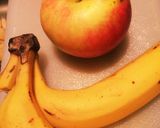 バナナとリンゴの簡単サラダ作り方1写真