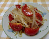 ★簡単！＊もやしとミニトマトのナムル＊♪作り方7写真