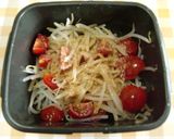 ★簡単！＊もやしとミニトマトのナムル＊♪作り方6写真