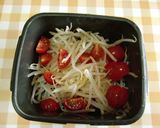 ★簡単！＊もやしとミニトマトのナムル＊♪作り方5写真