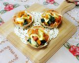 南瓜とウインナーのマヨチーズカップ焼き作り方7写真
