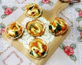 南瓜とウインナーのマヨチーズカップ焼き作り方8写真
