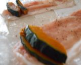 簡単☆かぼちゃの肉巻き作り方3写真