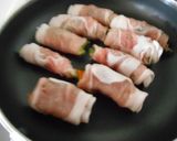簡単☆かぼちゃの肉巻き作り方4写真