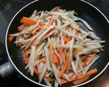 リメイク☆きんぴらごぼうと豆腐のサラダ作り方4写真