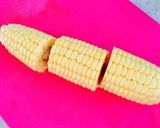✿さつまいもとコーンの揚げ焼き餃子✿作り方2写真