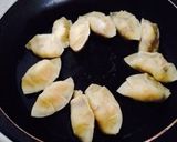 ✿さつまいもとコーンの揚げ焼き餃子✿作り方6写真
