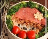 森の小人モンチッチキャラ弁作り方5写真