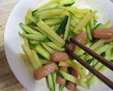 夏のスパイシーサラダ　カレー風味作り方2写真