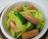 夏のスパイシーサラダ　カレー風味作り方3写真
