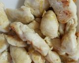 *夏野菜と柔らかササミの爽やか生姜炒め*作り方4写真