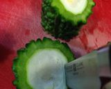 肉詰めゴーヤのトマトソース煮作り方1写真